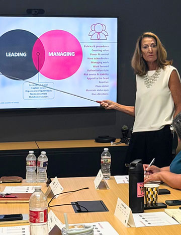 Liz Teaching at BLT